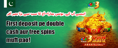 خوش آمدید بونس - 100% اضافہ promotion